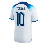England Raheem Sterling #10 Hemmatröja VM 2022 Kortärmad